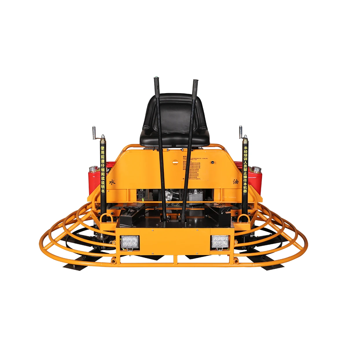 JM80A Ride on Concrete Finisher Mini Electric Concrete Ride on Power Trowel Machine