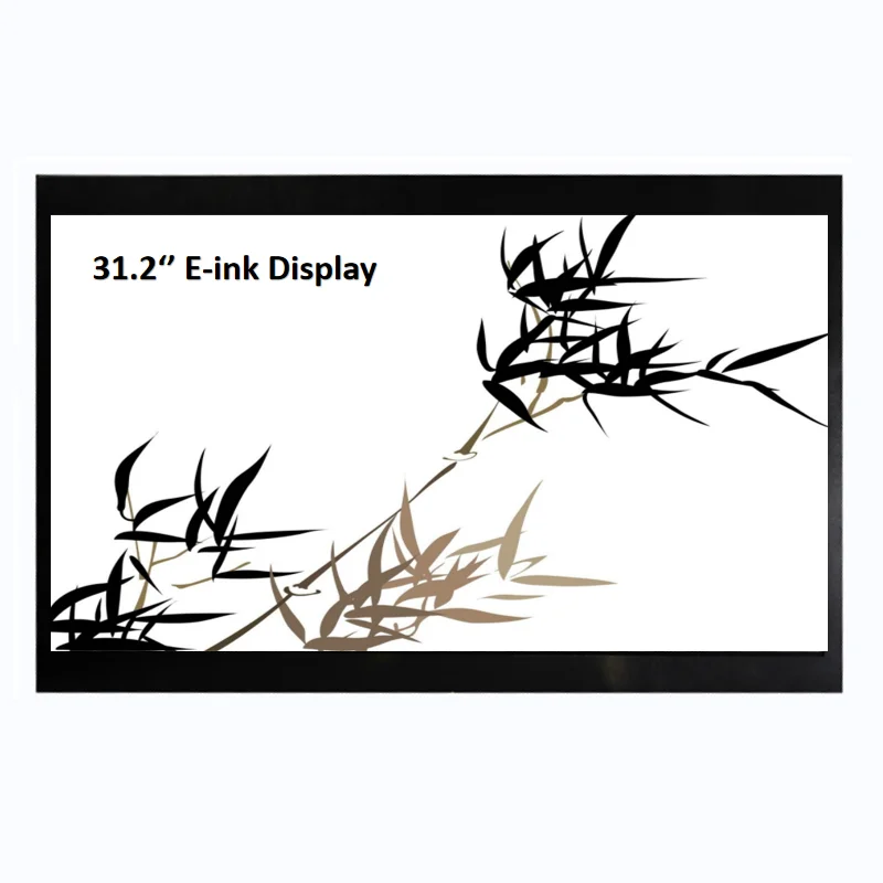 Digital signage outdoor passive e-paper esl system electronic shelf label 31.2' e-ink paper display billboard