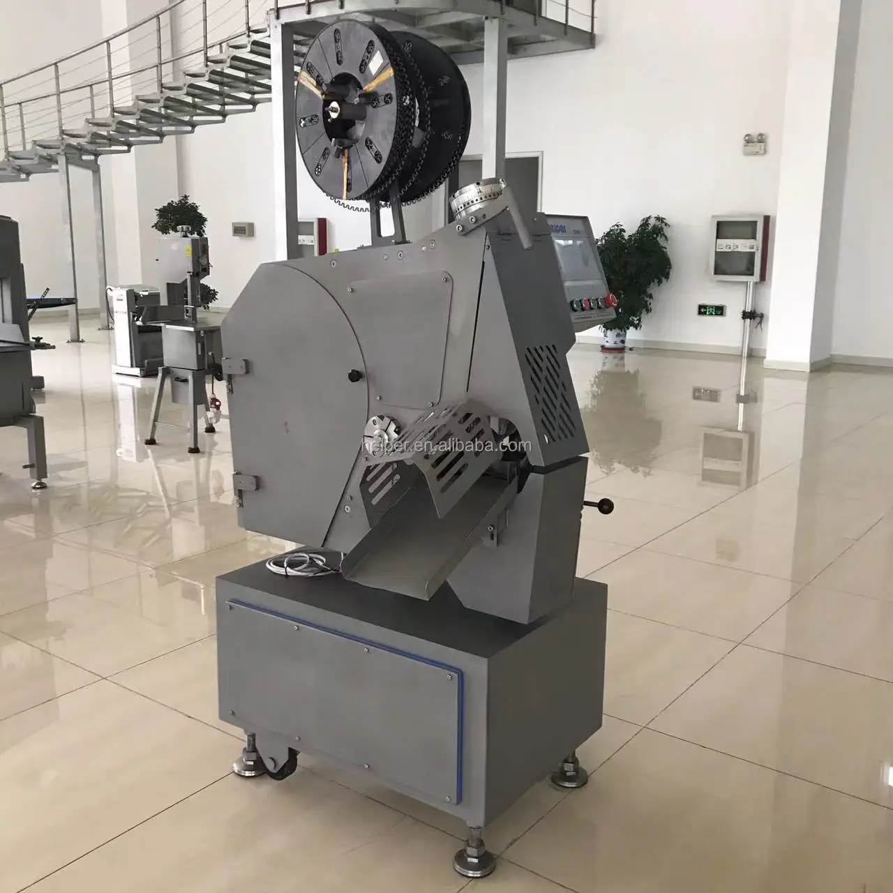 Automatic sausage clipper machine sausage double clipper clipping machine