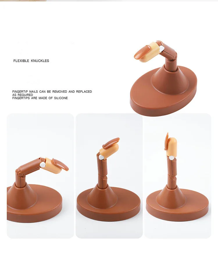 2 дизайна маникюрный манипулятор для суставов пальцев набор для практики начинающих переносная ручная модель протезирующая ручка для ногтей инструмент для дизайна ногтей