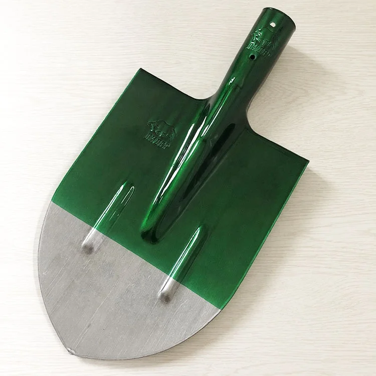 Russian high grade green shovel made in China high quality shovel
