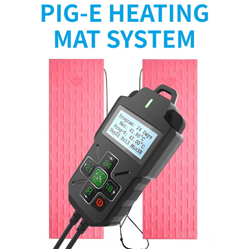 Pig Heating Pads Fiber Piglet Heating Slats Electric Pig Farm Hog Heating Plate Plastic Floor Mat