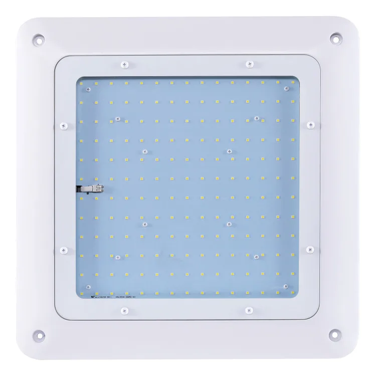 200w Led canopy lights with DLC UL gas station lights