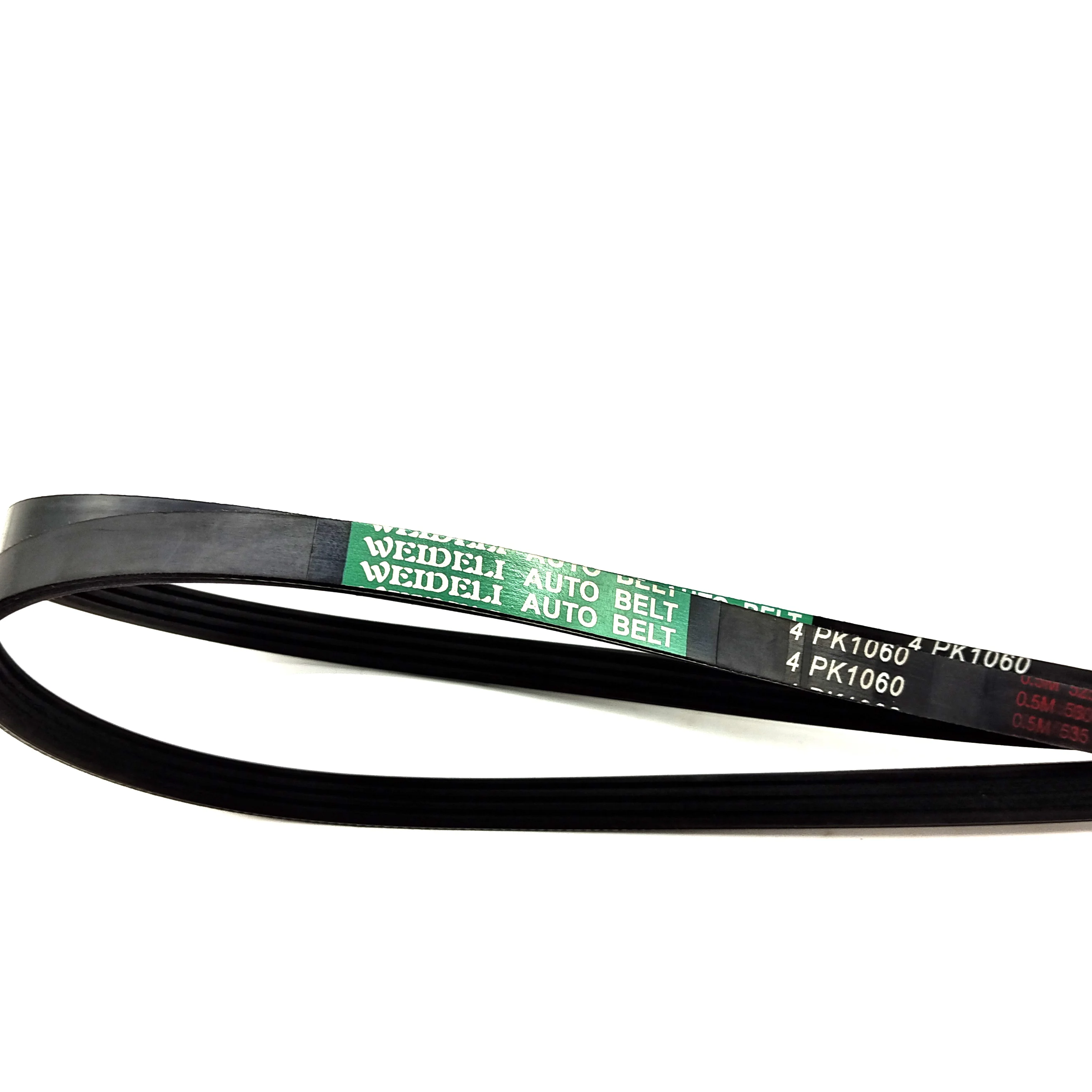 Factory made rubber auto belt  Auto parts materials EPDM 4PK 1060 automotive belts