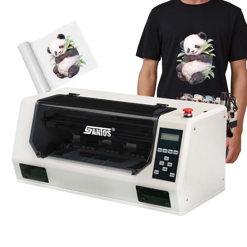 Good choice for set-up small desktop clothes printer heat transfer easy and affordable t-shirt dtf printer 30cm