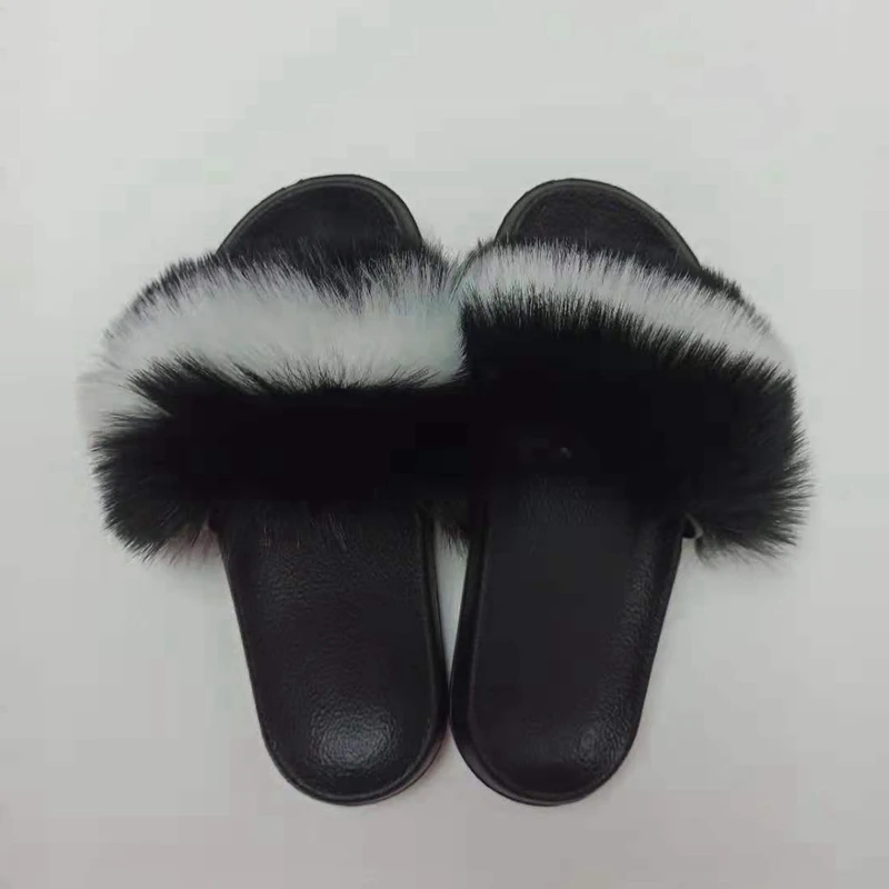 Искусственный мех, пушистые теплые мягкие женские тапочки оптом, горячая Распродажа, низкая цена, модные тапочки с открытым носком, сандалии