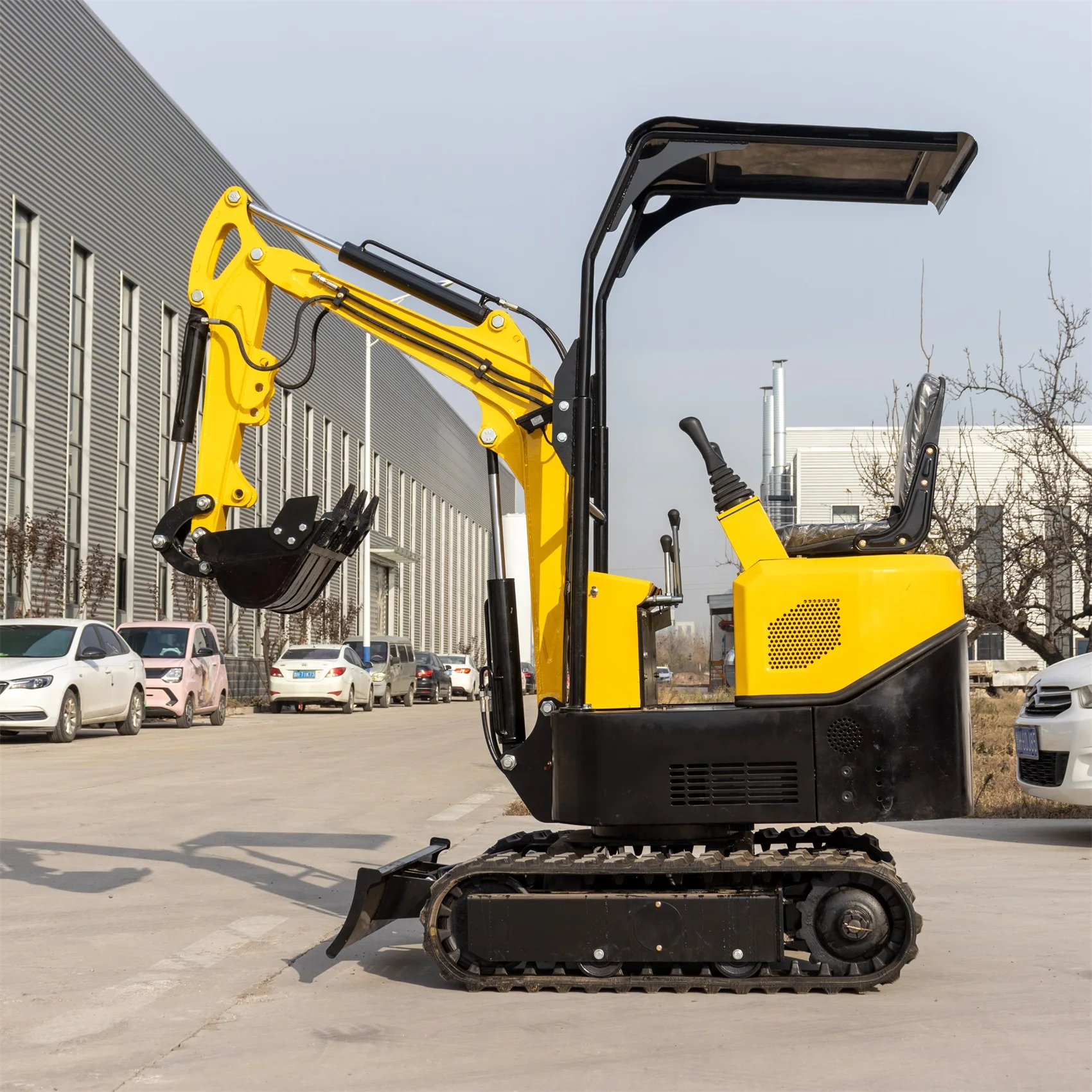Hot sales miniature backhoe excavadora high performance mini digger hydraulic crawler excavators