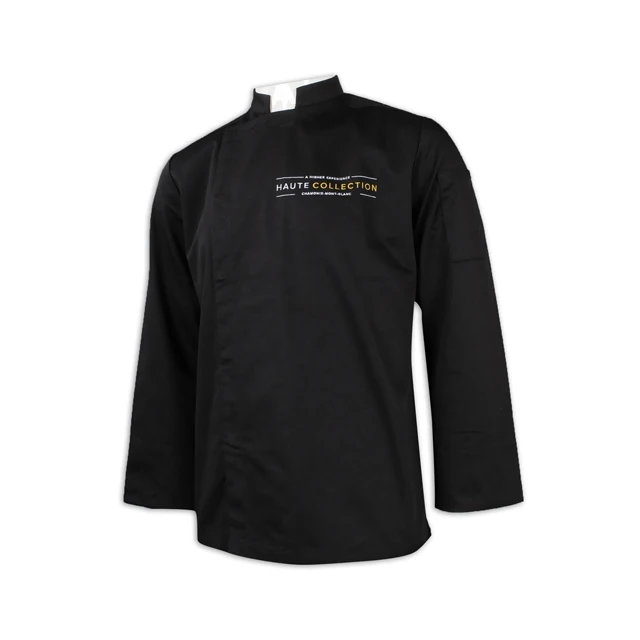 Фабрика BSCI Sedex, без минимального заказа, Профессиональная форма для ресторана, рубашка, школьная форма, стиль, Черная форма шеф-повара