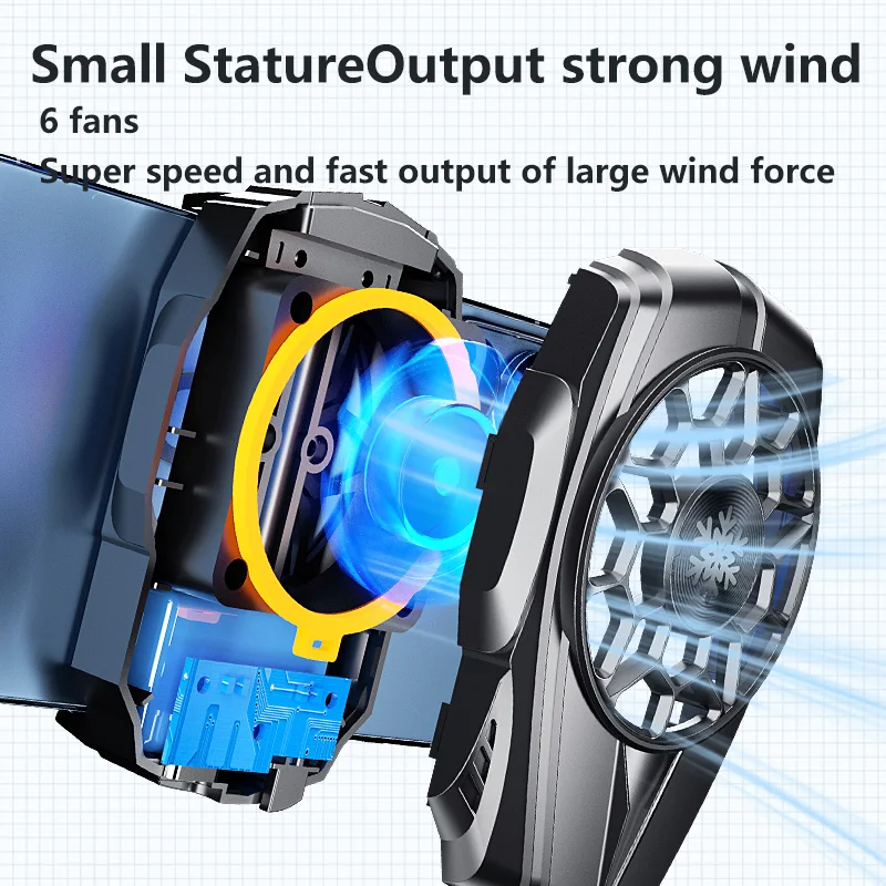 Best Selling F5 USB Mini Android Mobile Mount Phone Cooling Fan Pad for Phone Gamings