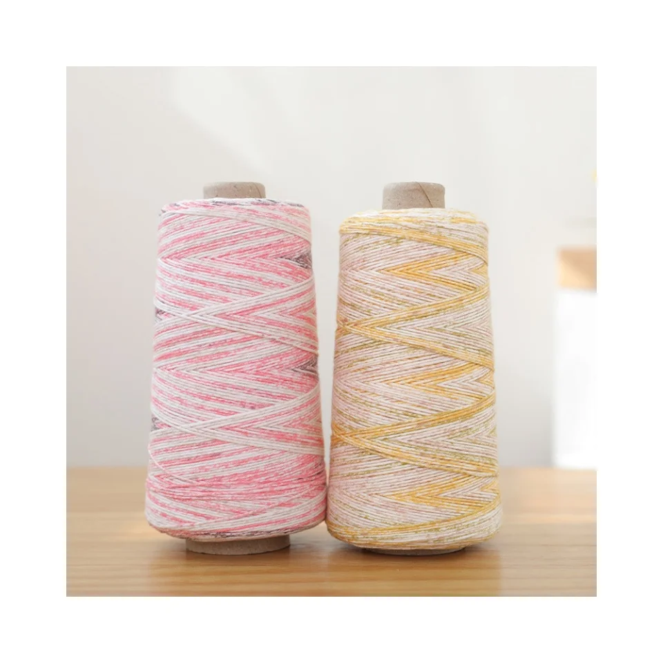 Custom Classic Spring Summer Silk 100% Long Staple Cotton Yarn Crochet Yarn