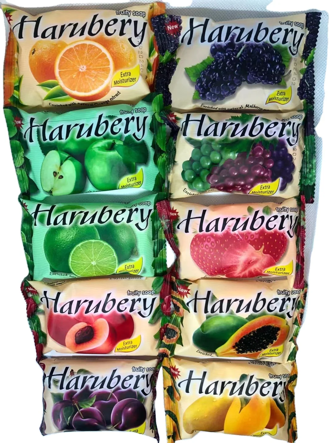 75g Sample Original Natural Fruit Likas Papaya Kojic Honey Asantee Soap From Thailand