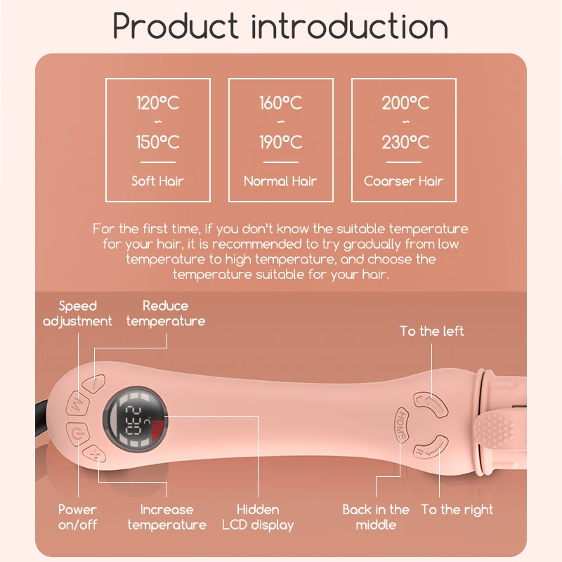 Professional Styling Tools Weave Hair Curler Auto Rotating hair curling wand Irons hair styling tools hot curlers