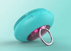 Top Selling Facial Brushes Private Label Deep Pore Face Cleaner Rechargeable Ultrasonic Electric Silicone Facial Cleansing Brush