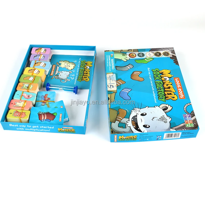 Factory Custom Paper Child Education Board Games Training Parent Child Leisure Time Party Indoor Games