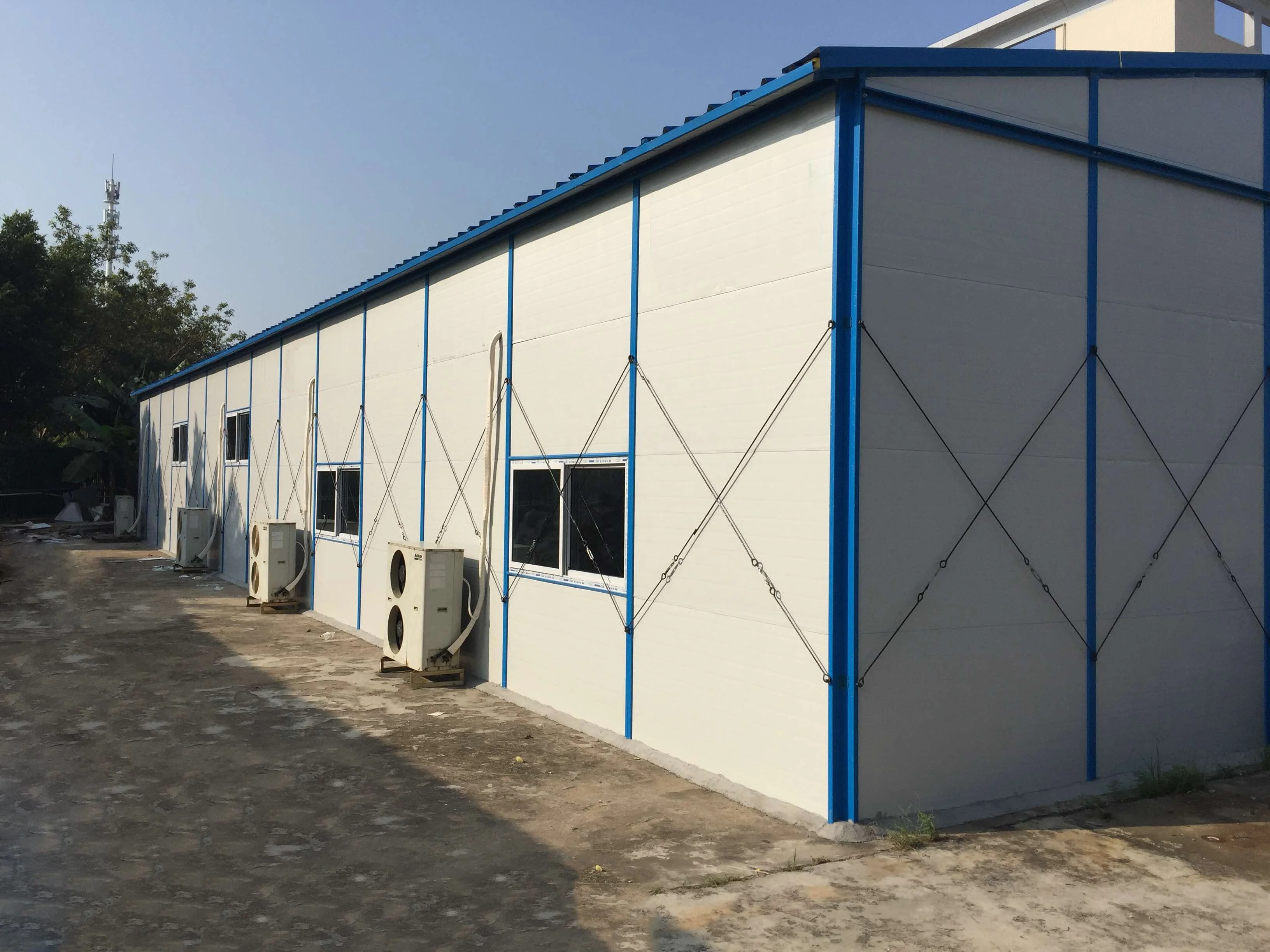 China Low cost Construction real estate Light Steel frame building Prefabricated house