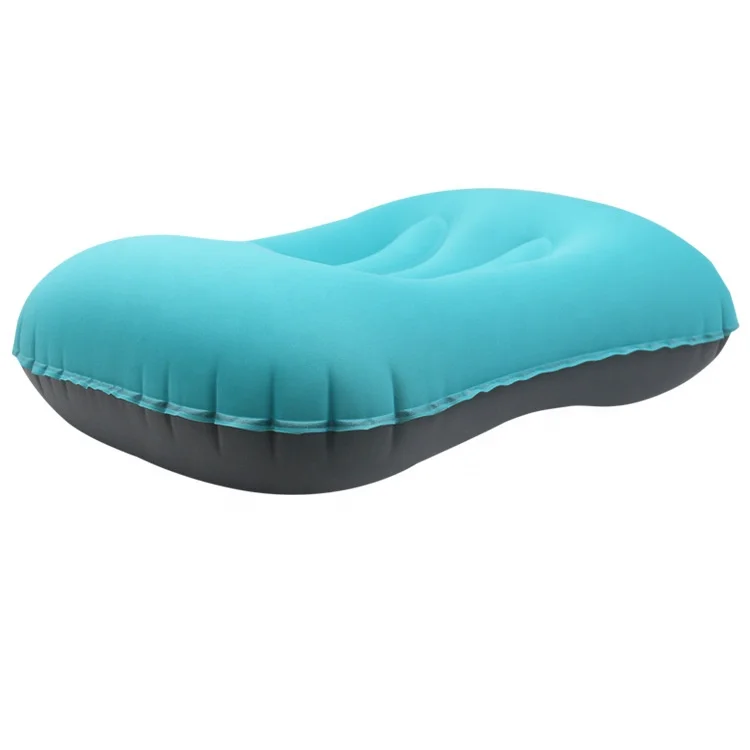 Heat supply PVC flocked inflatable square pillow multifunctional inflatable pillow