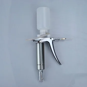 1ml 2ml  metal Stainless Steel K- type veterinary continuous injector vaccine syringe
