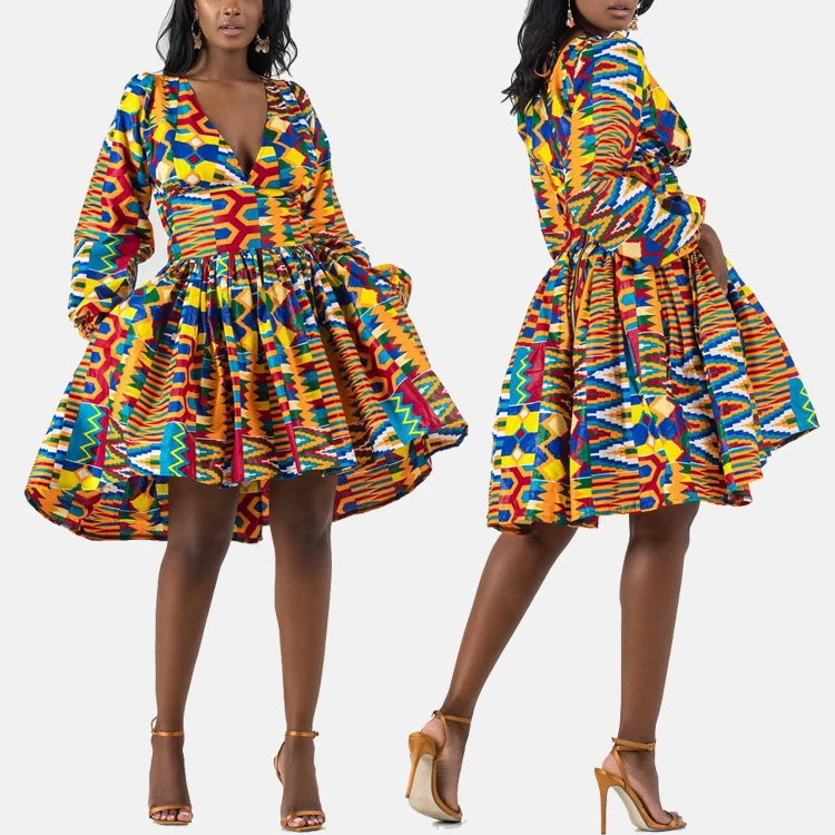 YIZHIQIU women african kitenge dress designs pictures