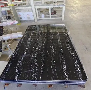 Домашний Декор УФ-покрытие 3D печать полы мраморный лист мрамор SPC стеновая панель доска облицовка ПВХ УФ