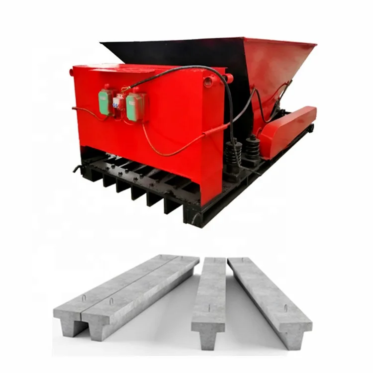 Concrete T beam Forming Machine prestressing T block making machine
