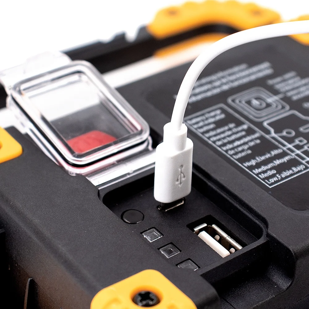  OEM логотип под заказ USB перезаряжаемые водонепроницаемые 10 Вт COB портативные светодиодные рабочие