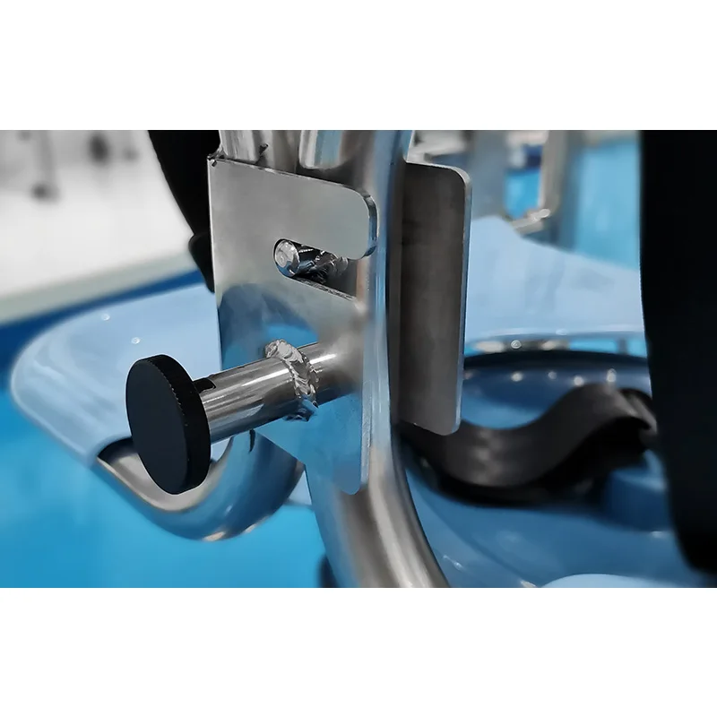 TCM-01S Pedal Lifting Transfer Transit Manual Commode Wheelchair With Toilet