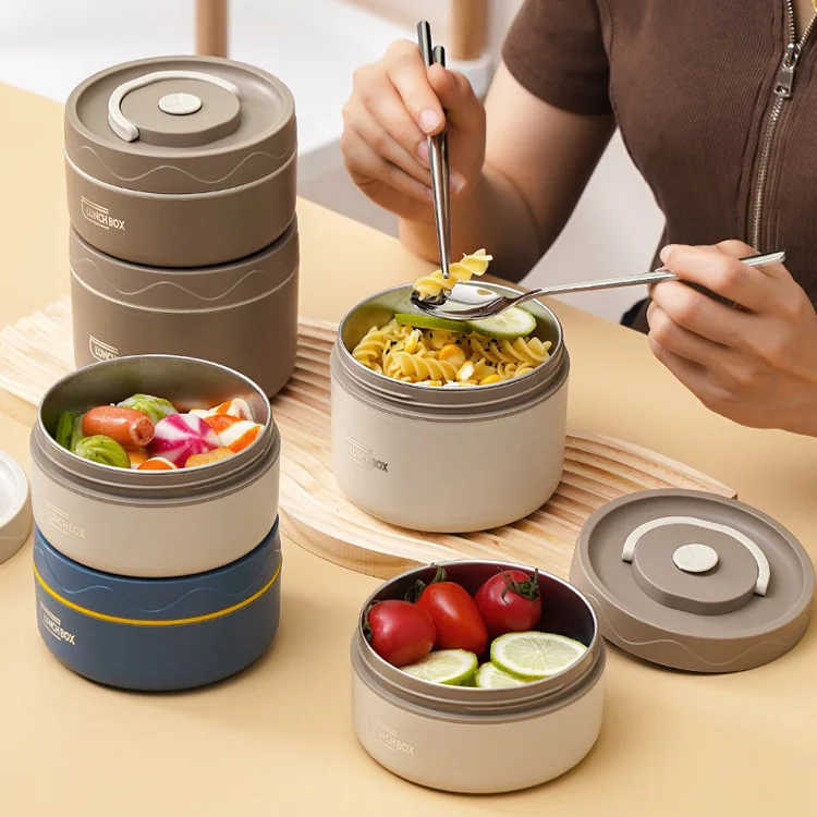 New Arrival Insulated Food Storage Containers Bento Lunch Boxes For School Thermal Insulated Bento Lunch Box With Bag