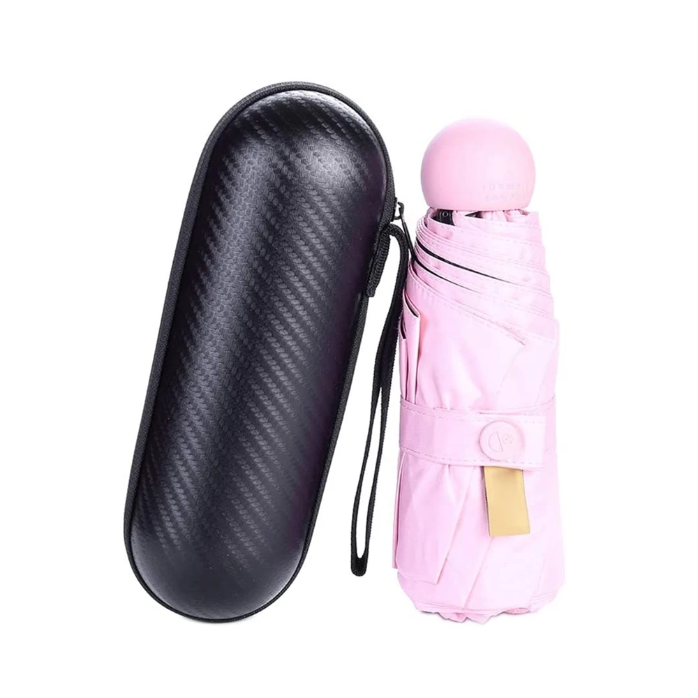 Custom Waterproof Storage Potable Travel Fashion Small Pocket Min 9Inch Open EVA Umbrella Cover Carrying Case EVA Case