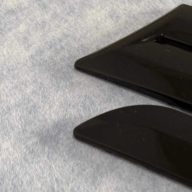 Suitable For Suzuki Car Chrome Plated S Logo Monogram Badge 2 Units