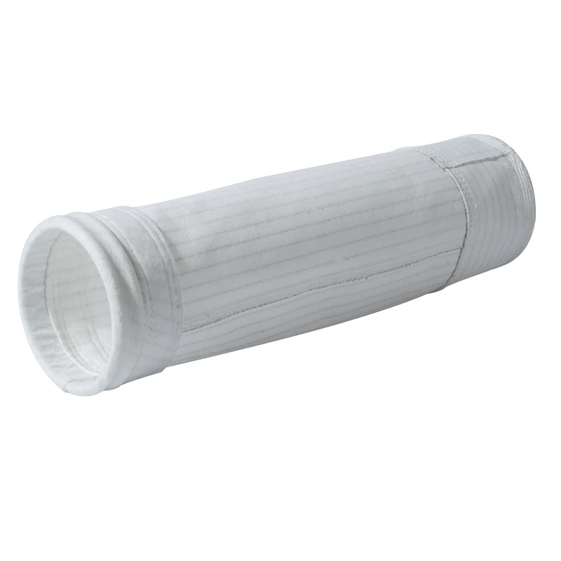Oil Proof Industrial Aramid Felt Filter Cloth Nomex Dust Bag Filter Media For Construction Works