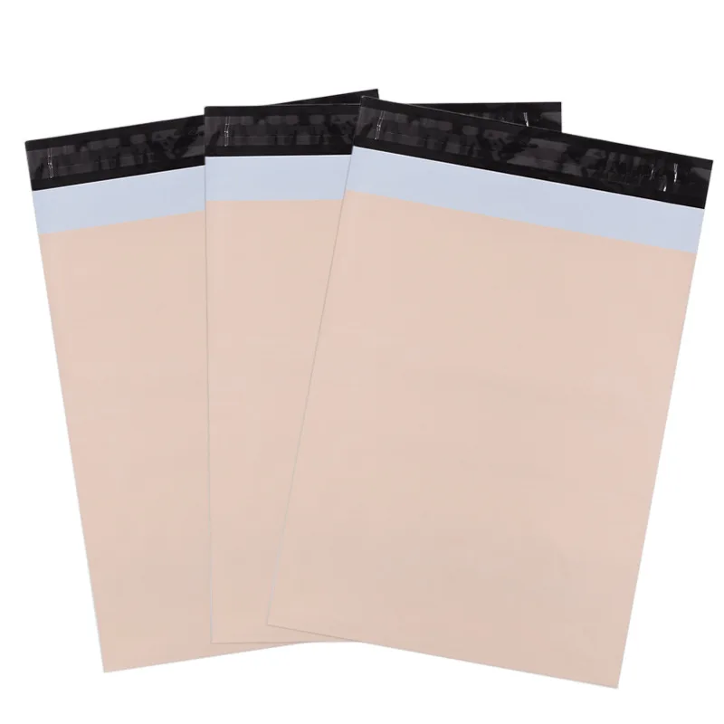 Wholesale Milk Tea Color Express Bags Thick Logistics Thickened Packaging  E Commerce Delivery Express Bags