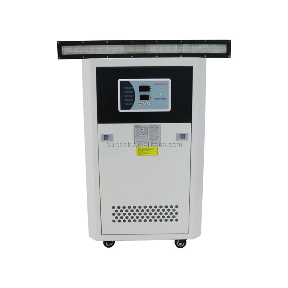60030 water cooling uv led curing system 5500W 395nm led lamp for flatbed printer uv curing