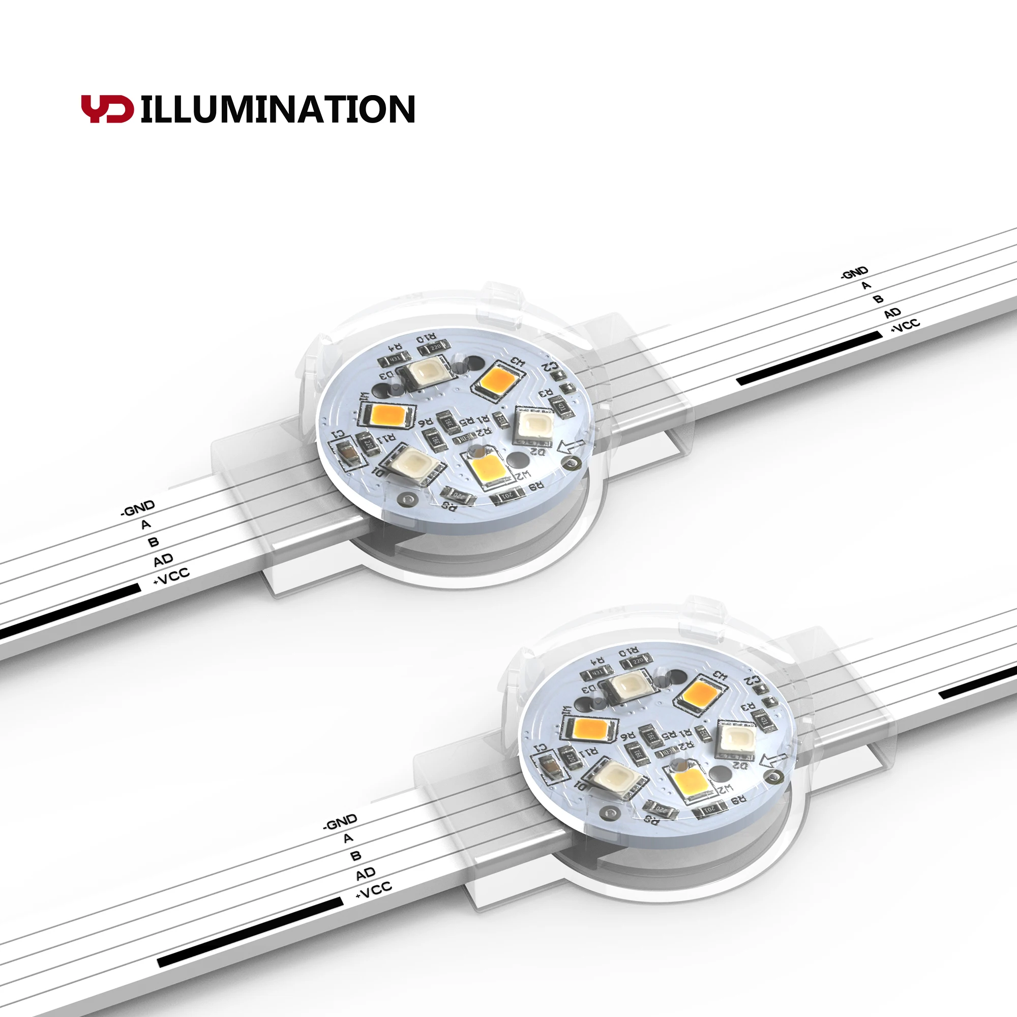 LED illuminated decoration underwater point  linear lights