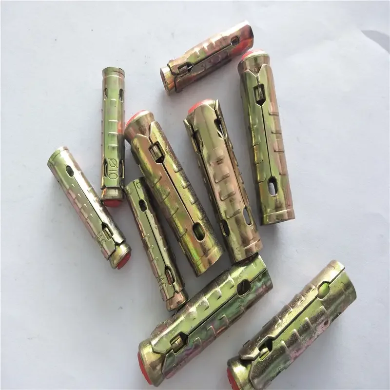 Yellow Zinc Plate M6 M8 M10 M12 Tam Anchor Bolt Sleeve Anchor Bolt Shield Anchor