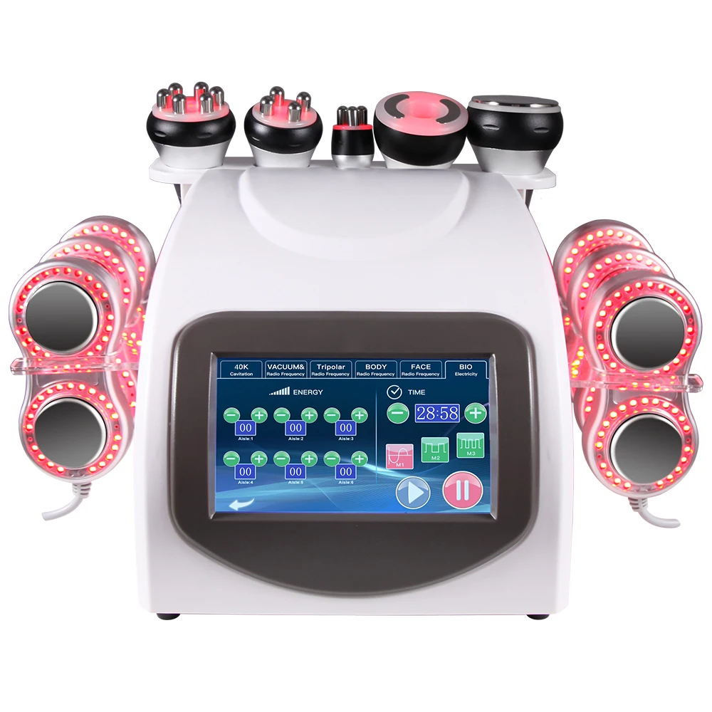 OFAN Lipo laser liposuction portable Kim 8 radiofrequency rf 40k cavitation 6 in 1 lipolaser body slimming machine