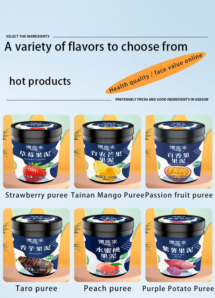 Wholesale Super Quality Food Private Label Premium Mix Fruit Liquid Jam Production Line