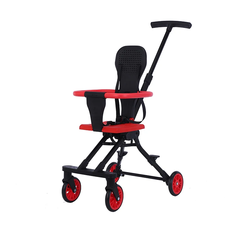 High Quality Baby Convertible Rider Easy Foldable Portable Kids Stroller Adjustable Multi-function Baby Stroller