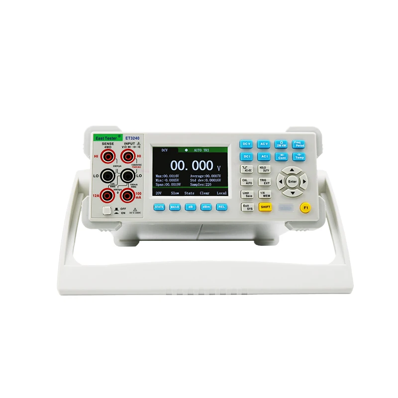 Industrial Grade ET3240  4 1/2 Benchtop Digital Multimeter Profile 3.5 HD TFT LCD Display Support Self-Calibration Function