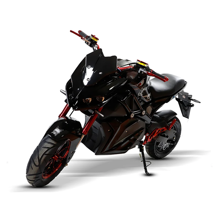 Three-speed Transmission 72V20AH 2 Wheel 70-100km Long Range Electric Hub Motor For Motorcycle