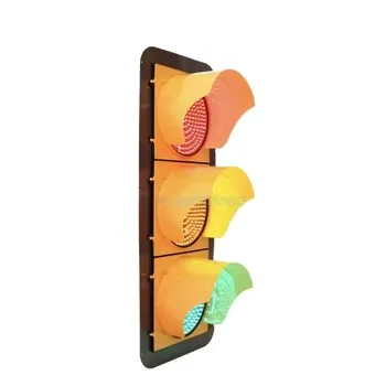 High Quality Plastic Full Screen Waterproof LED Traffic Light 300MM Traffic Warning Lights