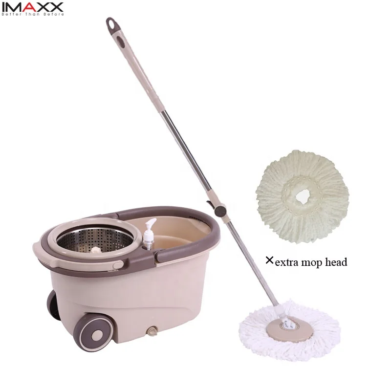 Factory Direct Household 360 Rotating  Mop Floor spin Cleaning Mop with 2pcs refills As TV shopping online