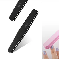 10 шт./лот пилочка для ногтей Блоки Красочные 100/180 губка моющиеся лак для ногтей шлифовальный буфер пилочки для ногтей