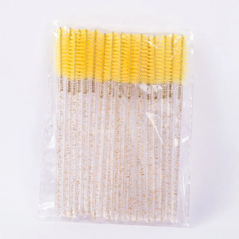 50pcs/bag disposable crystal mascara brush Mascara wand applicator