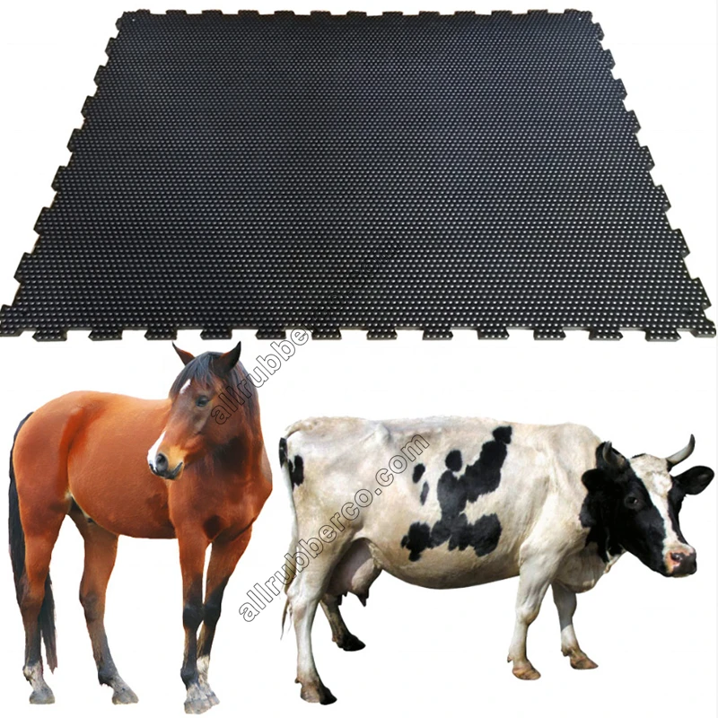 Anti-slip Waterproof and Shockproof Cow Mat roll Horse stall rubber mat