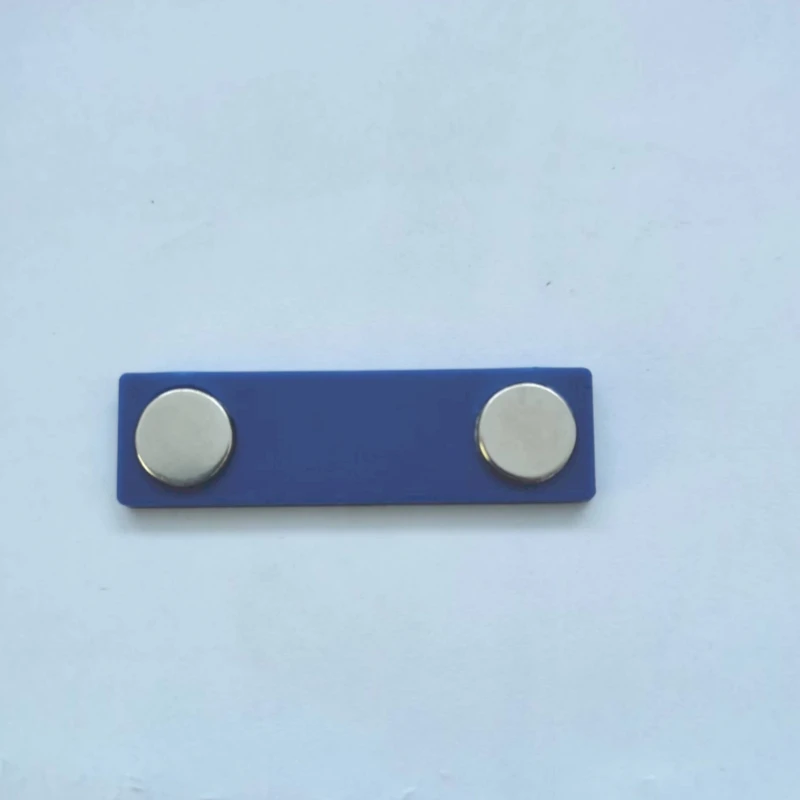 permanent block work number plate magnets for name tags badge magnet