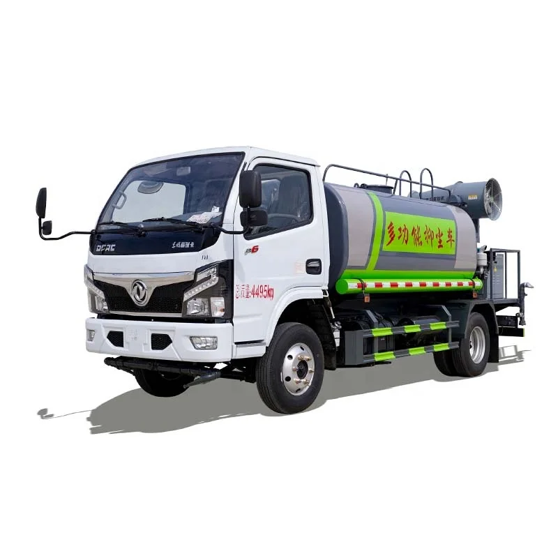 Dongfeng Mini 5000L резервуар для воды пылеподавление грузовика с противотуманной пушкой дорожного контроля пыли