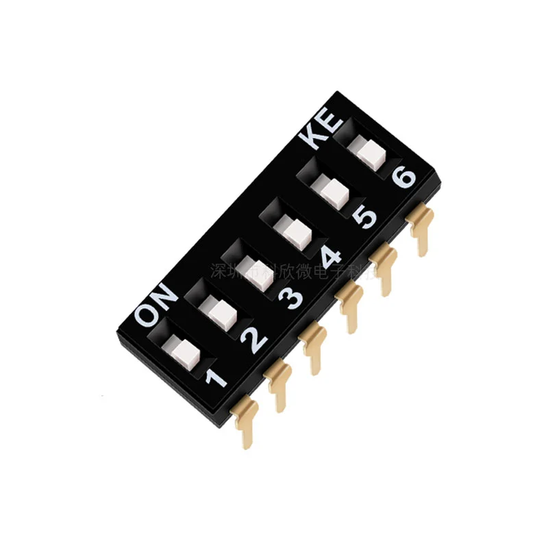 Оригинальный переключатель KE plug-in DIP 1-позиционный Переключатель DSIC01LHGET 1-битный 2 54 мм