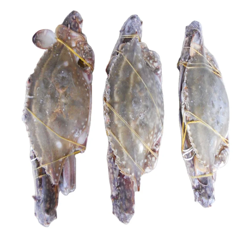 natural cut crab Blue Swimming fat Frozen Crab raw material block in stock
