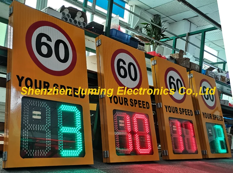 Factory Direct Traffic Speed  Limit Display Signs Led Car Digital Speed Display Solar Radar Speed Display Sign