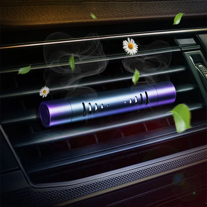 Jiesen Brand Custom OEM Creative Car Interior Air Outlet Perfume Car Aromatherapy Clip Luxury Air Freshener